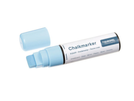 EUROPEL Marqueur craie 15 mm, étui de 8, assorti