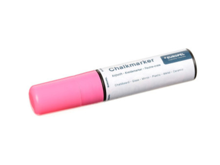 EUROPEL Marqueur craie 15 mm, étui de 8, assorti