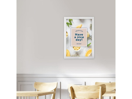 EUROPEL Cadre porte-affiche premium+, A4, blanc
