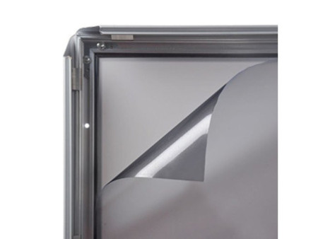 EUROPEL Cadre porte-affiche premium, A4, 25 mm, argent