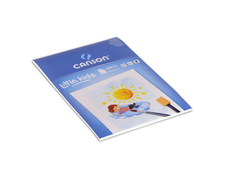 CANSON Bloc de papier pour la peinture Kids, A3, 200 g/m2