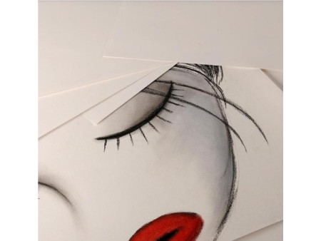 CANSON Bloc papier dessin 'C' à grain, A4, 180 g/m2