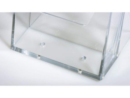 EUROPEL Porte-brochures, 1/3 A4 portrait, transparent