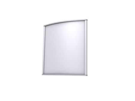EUROPEL Plaque de porte, 150 x 150 mm, argent
