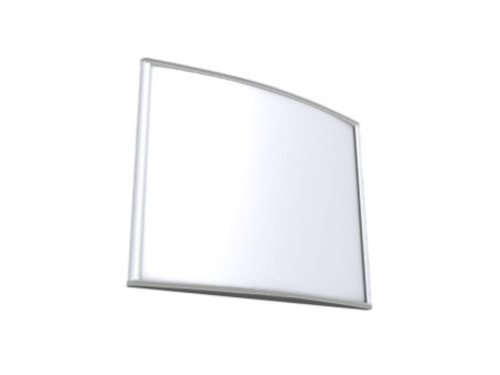 EUROPEL Plaque de porte, 210 x 150 mm, argent