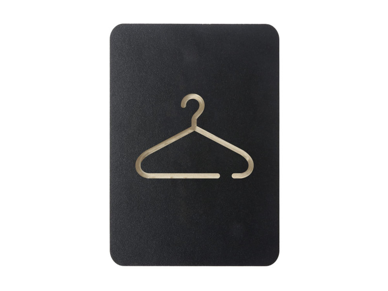 EUROPEL Pictogramme 'vestiaire', noir