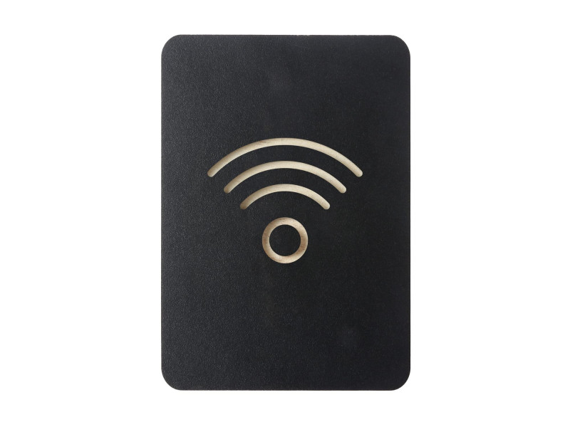 EUROPEL Pictogramme 'Wi-Fi', noir