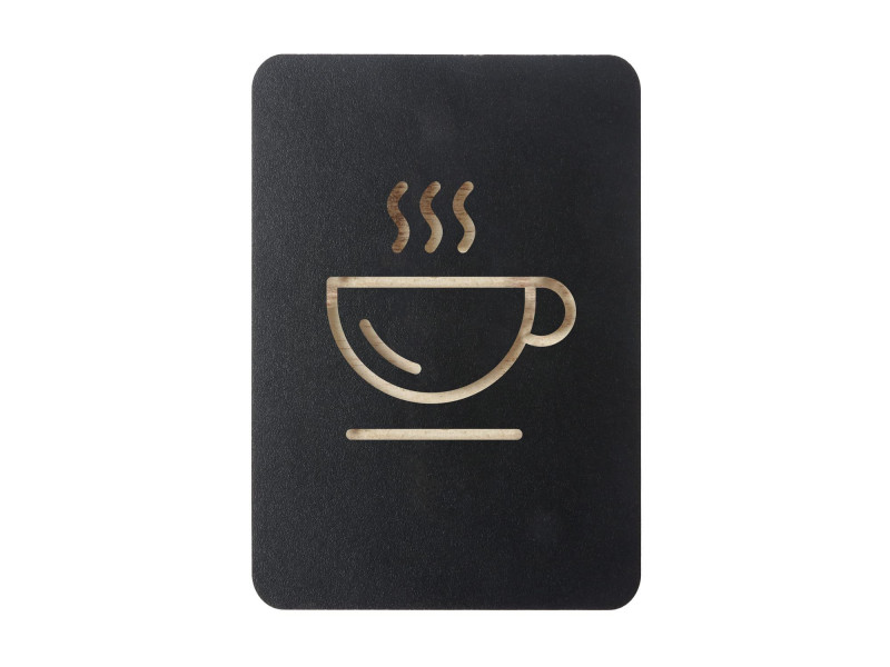 EUROPEL Pictogramme 'tasse de café', noir