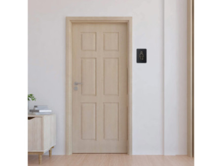 EUROPEL Pictogramme 'WC genre neutre', noir
