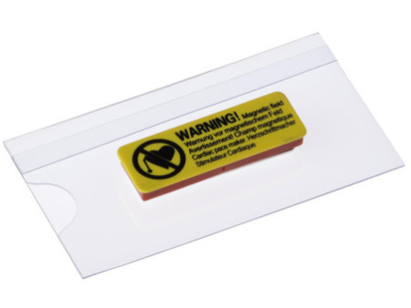 EUROPEL Porte-nom, avec aimant, 75 x 40 mm