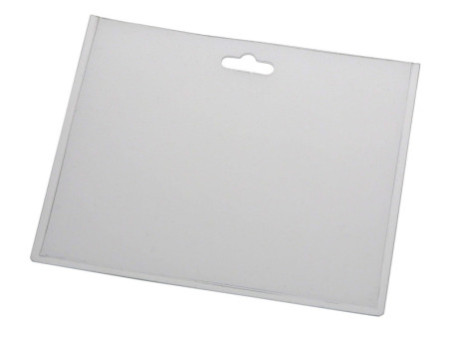 EUROPEL Porte-nom avec cordon textile, 90 x 60 mm