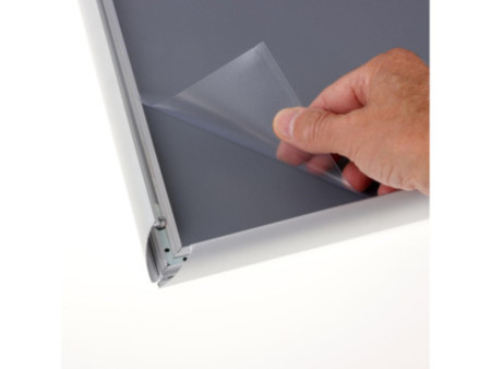 EUROPEL Cadre porte-affiche economy, A0, 25 mm, argent
