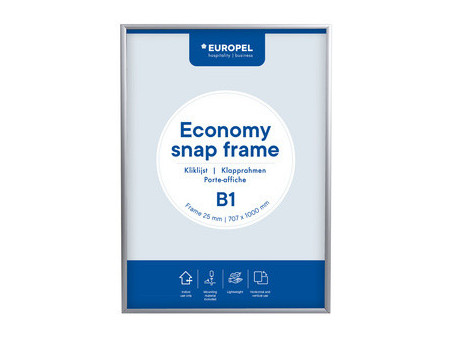 EUROPEL Film antireflet pour cadre porte-affiche, A4, 0,5 mm