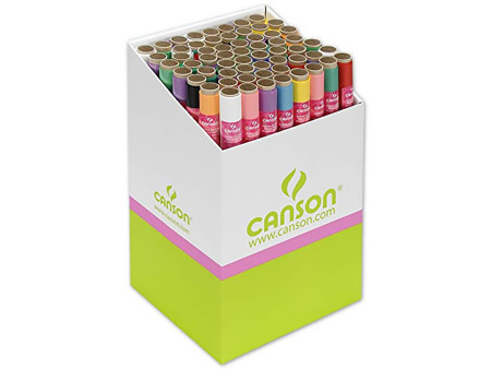 CANSON Papier de soie, 0,5 x 5,0 m, 20 g/m2, présentoir