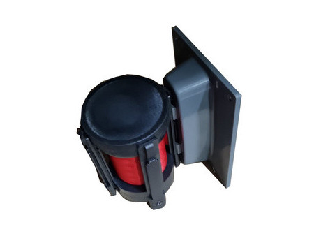 EUROPEL Barrière ceinture pour montage mural, rouge