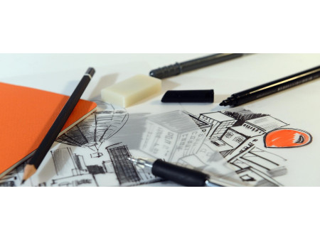CANSON Bloc papier dessin spiralé 'The WALL', A3, 200 g/m2