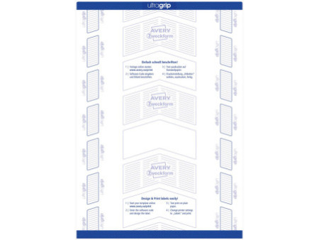 AVERY Zweckform Etiquette universelle, 64 x 50 mm, blanc