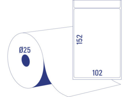 AVERY Zweckform Etiquettes pour impression thermique directe
