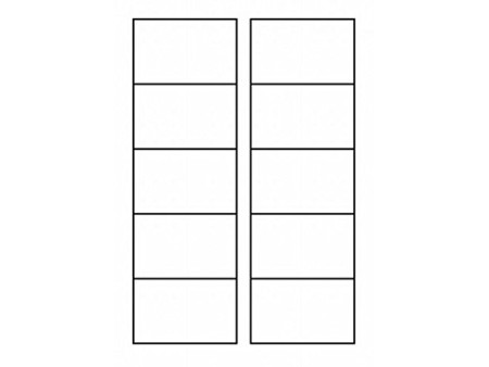 AVERY Zweckform Cartes de visite, 85 x 54 mm, blanc