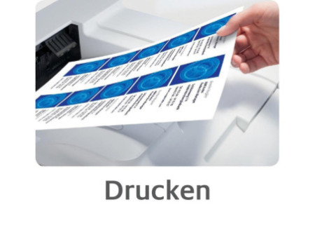 AVERY Zweckform Cartes de visite, 85 x 54 mm, blanc