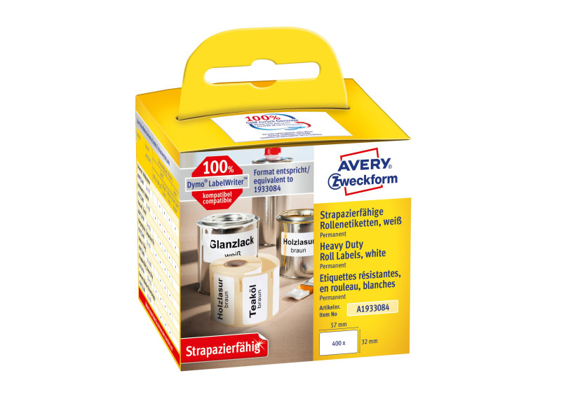 AVERY Zweckform Etiquette sur rouleau, robuste, 57 x 32 mm