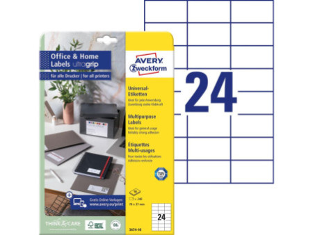 AVERY Zweckform Etiquette universelle Office&Home