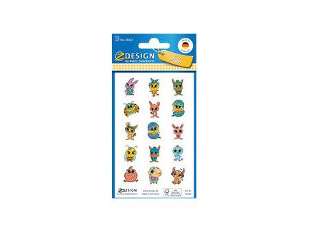 AVERY Zweckform ZDesign Sticker de Pâques 'Glubschies'