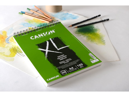 CANSON Bloc à croquis et études XL DESSIN, A4