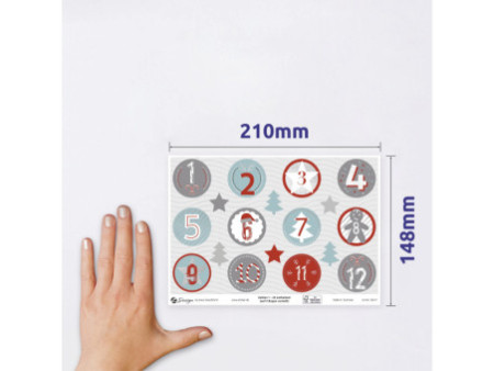 AVERY Zweckform ZDesign Sticker tendance NOEL