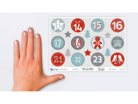 AVERY Zweckform ZDesign Sticker tendance NOEL