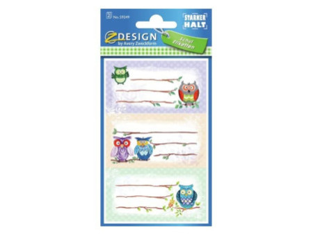 AVERY Zweckform ZDesign Assortiment étiquettes enfant SCHOOL
