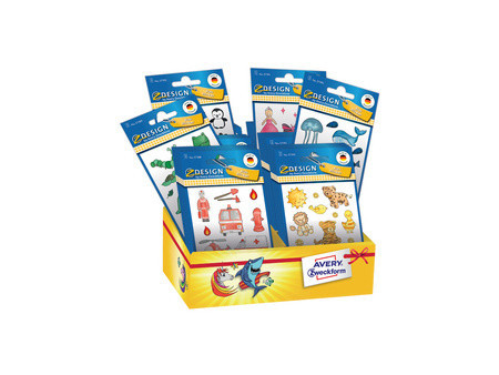 AVERY Zweckform ZDesign KIDS Papier micacé, assortiment