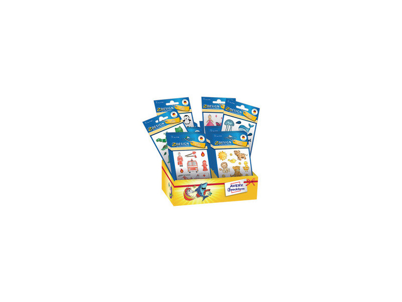 AVERY Zweckform ZDesign KIDS Papier micacé, assortiment