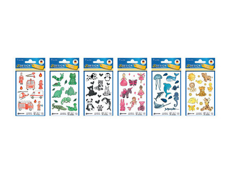 AVERY Zweckform ZDesign KIDS Papier micacé, assortiment