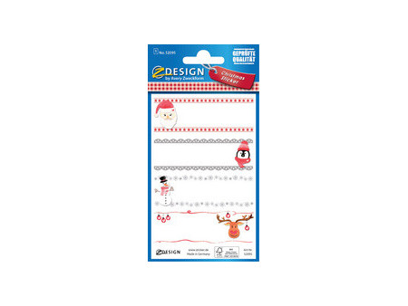 AVERY Zweckform ZDesign Sticker pour cadeau de Noel 'Nom'