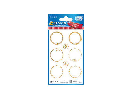 AVERY Zweckform ZDesign Sticker pour cadeau de Noel