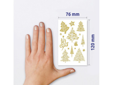 AVERY Zweckform ZDesign Stickers de Noël 'Arbres'