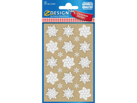AVERY Zweckform ZDesign Stickers de Noël 'Etoiles'