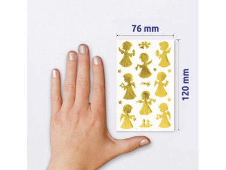 AVERY Zweckform ZDesign Stickers de Nöel 'Anges dorés'