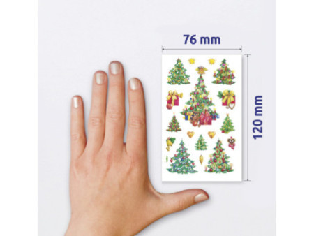 AVERY Zweckform ZDesign sticker Noel 'Arbres de Noel'