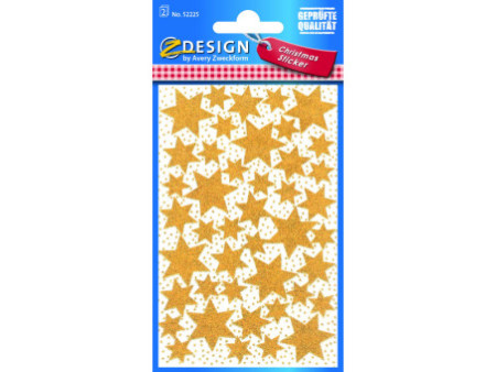 AVERY Zweckform ZDesign Sticker de Noël 'Etoile', présentoir
