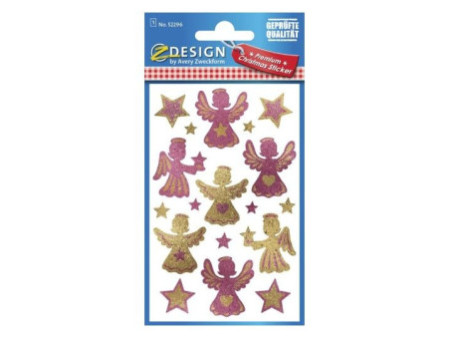 AVERY Zweckform ZDesign Sticker de Noël 'Ange', présentoir