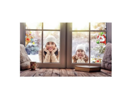 AVERY Zweckform ZDesign Image de fenêtre pour Noël