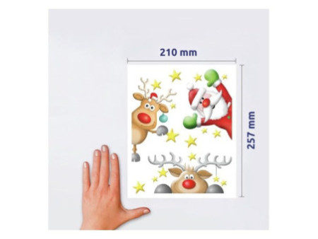 AVERY Zweckform ZDesign Image de fenêtre pour Noël