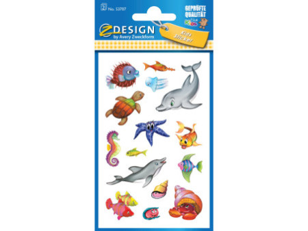 AVERY Zweckform Z-Design Sticker 'Animaux marins'