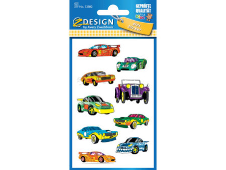 AVERY Zweckform Z-Design sticker 'voitures cool'