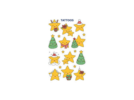 ZDesign KIDS Tatouages de Noël 'Bonhomme de neige'
