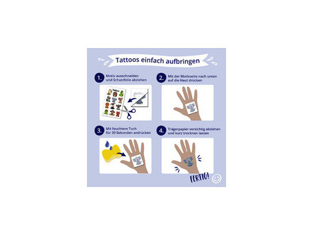 ZDesign KIDS Tatouages de Noël 'Chats'
