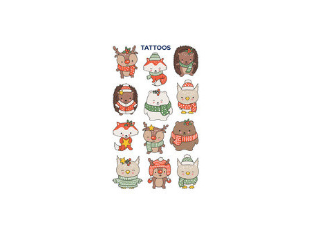 ZDesign KIDS Tatouages de Noël 'Chats'
