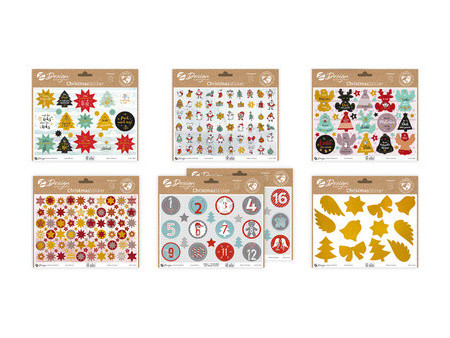 AVERY Zweckform ZDesign Sticker tendance assortiment Noël